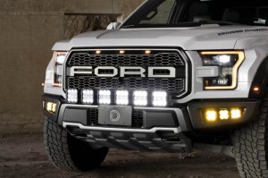Ford Raptor LED Light Bar Kit - Grille - Diode Dynamics - SS5 Grille CrossLink, Sport - Selectable backlight with eight color options - `17-`20 Ford Raptor LED Light Bar Kit - Grille - Diode Dynamics - SS5 Grille CrossLink, Sport - Selectable backlight with eight color options - `17-`20